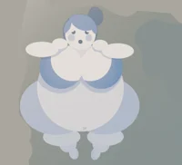 Fat circular girl