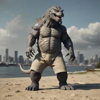 Anthro Godzilla