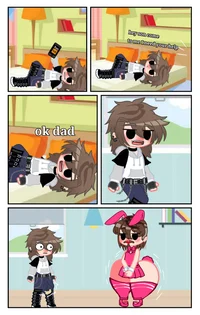 Femboy dad thicc leg