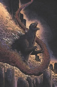 Godzilla in hell