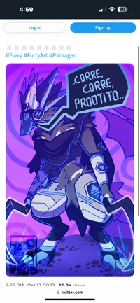 Combat blue primagen