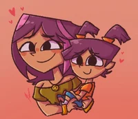 Rosa María and Sofia