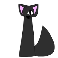 Dark monster pup wol