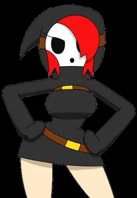 black shy gal