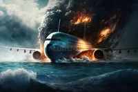 Plane Crash at sea