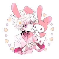 Cuddling with killua