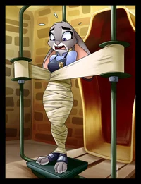 Mummy wrapped bondag