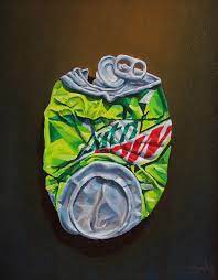 Empty Mountain Dew