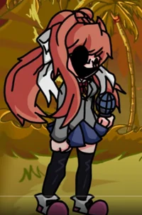 evil cat monika
