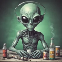 alien on drugs