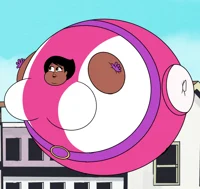 Blimp Elasti-Girl