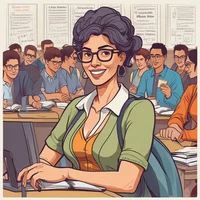 Professora multiling