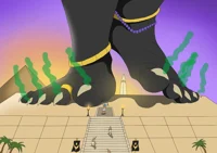 Anubis feet 