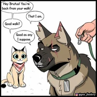 Brutus and Pixie