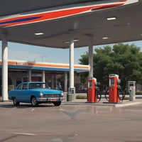 Gas station