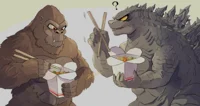 Kong and Godzilla