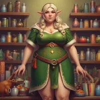 Fat Elf Girl