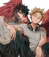 Dabi and Hawks 