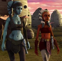 Ahsoka and aayla 