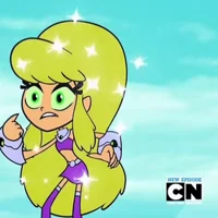 Yellow hair Starfire