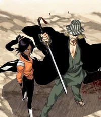 Yoruichi and Kisuke