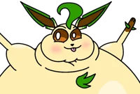 Puffy Leafeon 