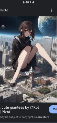 Be a giantess