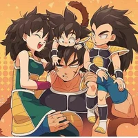 Goku and his family