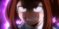 Uraraka mad at Deku