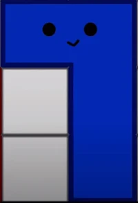 Blue Tetris Block