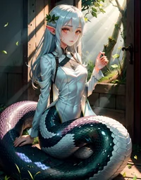 Turned into a Lamia