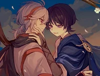 Dad Scara and Kazuha