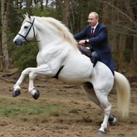 Putin On a horse