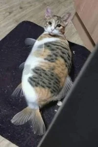 your cat but fish