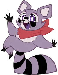 Rambley the raccoon