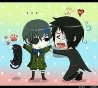 Ciel and Sebastian 