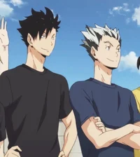 Bokuto and Kuroo 