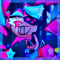 Twizzly gummy cookie