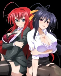 Rias y Akeno 