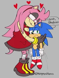 Sonic and Crazy Amy 
