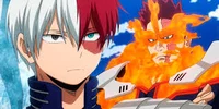Shoto y Enji Todorok