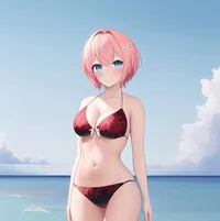DDLC Beach Sayori