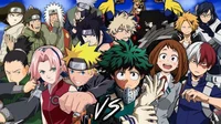 Naruto vs MHA 