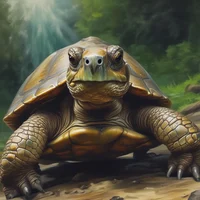 A turtle