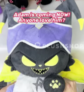 Adam cat plush 