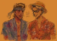 Otacon and Snake 