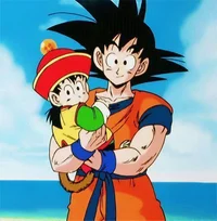 Goku and Gohan