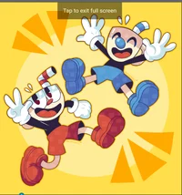 Cuphead and mugman