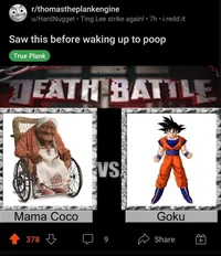 MAMA COCO VS GOKU