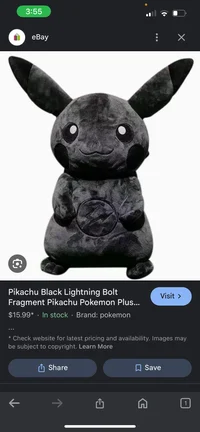 Black Pikachu